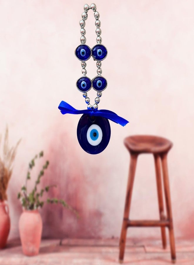 GJ Blue Eyes Evil Eye Hanging for Home & Car | for Good Luck & Prosperity - Blue - Image 5